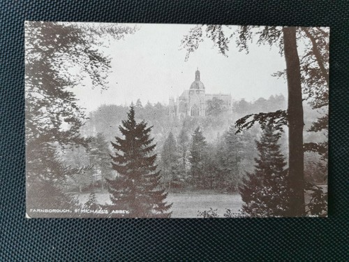 Old postcard farnborough - postcard, st
