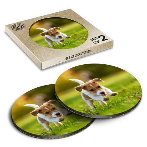 Boxed round coasters - x,
