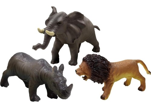 Piece set large toy - piece, animals