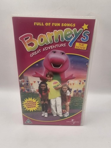 Barney great adventure - barney’s, vhs