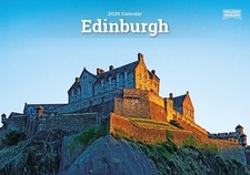 Edinburgh 2026 A5 Wall Calendar NEW