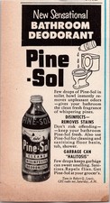 Pine-Sol Vintage Magazine Ad