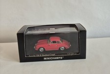 Minichamps 1:43 Porsche 356 B Hardtop Coupe, 1961, Red  Boxed Car Collectable 