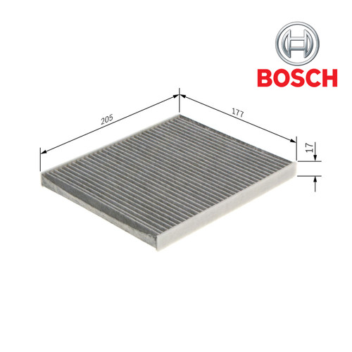Filter cabin air bosch 987 - cabin, 1