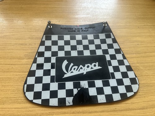 Vespa cuppini rear mud flap - vespa,
