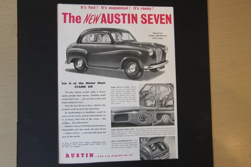 Original 1951 magazine advert
