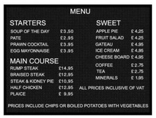 Peg Letter Board Kits - Large