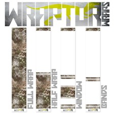 Archery Arrow Wraps - Wraptor Wraps Highlander Kryptek Camo Print - 13pk