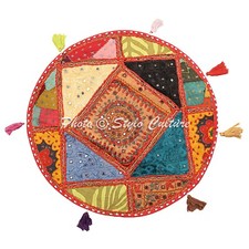 Multicolor Round Dog Pillow 22