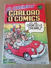 * CARLOAD O' COMICS - BY R. CRUMB - 1976 US 160pp COMIC BOOK *