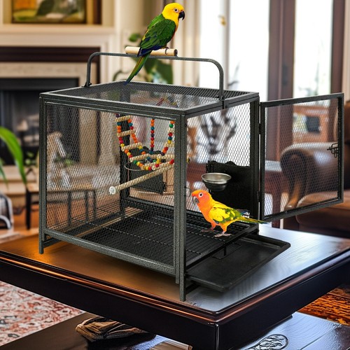Wrought iron bird travel - wrought,