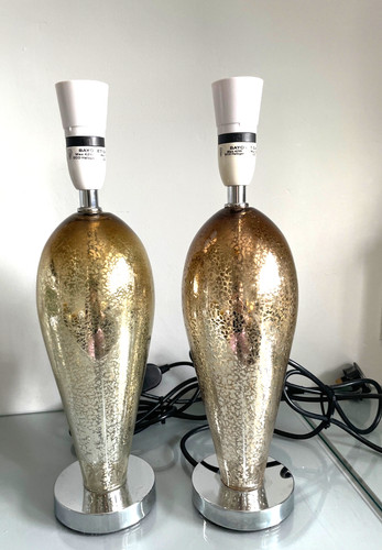 Next mercury glass touch - glass, lamps