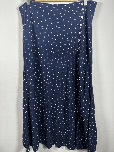 Monsoon navy blue - navy, polka