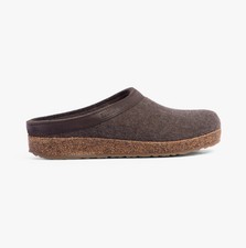 Haflinger TORBEN Womens Casual Slip-On  Mules-Mottled Brown