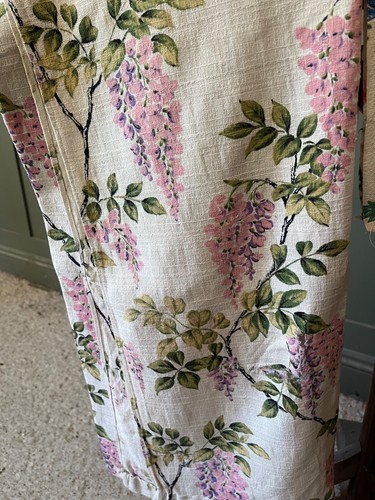 Vintage barkcloth fabric - vintage,