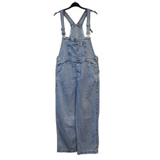 Shein Blue Cropped Dungarees