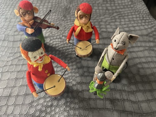 Schuco vintage wind toys - vintage, wind-up