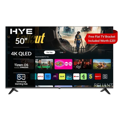 Hye inch qled - 4k, hd