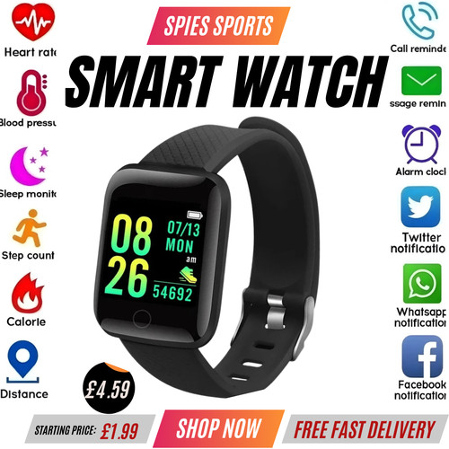 Smart watch men women fitness - women,