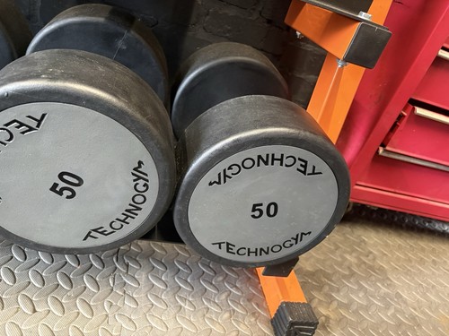 Technogym 50kg weights - technogym,