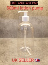 500ml Clear PET Plastic Bottle