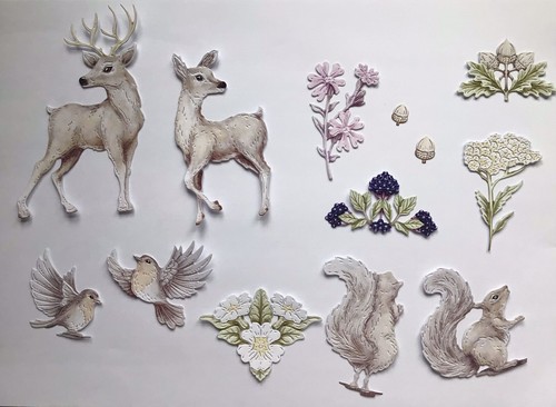 Carnation crafts woodland - crafts,