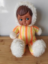 Vintage Orange White Yellow