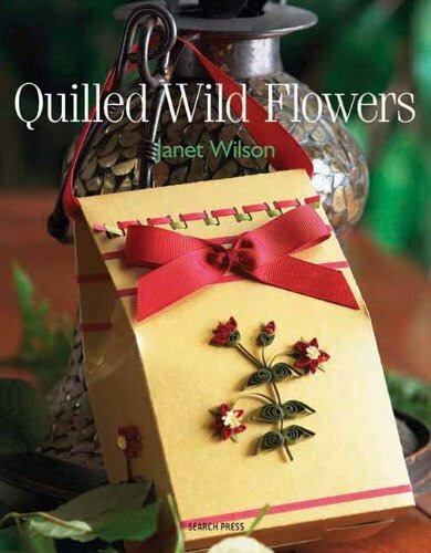 Quilled wild flowers - flowers, janet