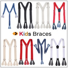 Kids Boys Girls Elastic Braces