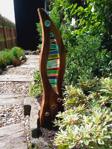Stained glass garden - stained,