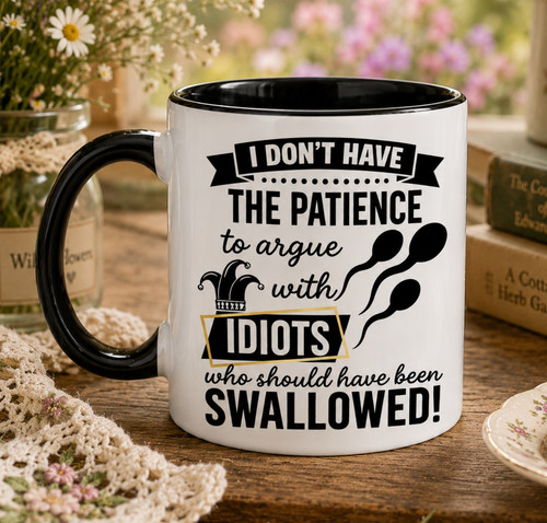 Funny rude mug gift - rude, sarcastic