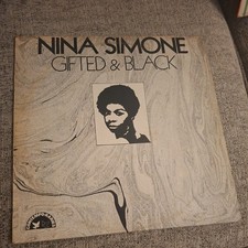 NINA SIMONE: Gifted and Black, Vinyl LP Record Very Good Condition 