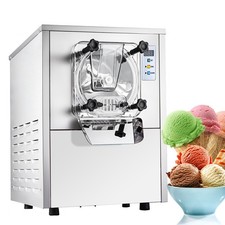 Commercial hard ice - ice, cream