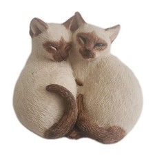 Sherratt and Simpson Kitten Siamese Cat Ornament 1.5"