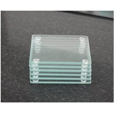 Set of 6 tempered Glass