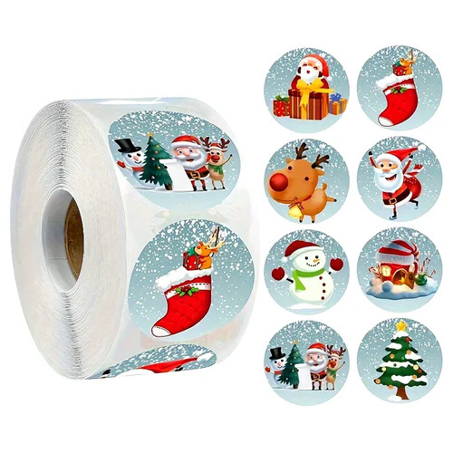 Christmas stickers santa - christmas,