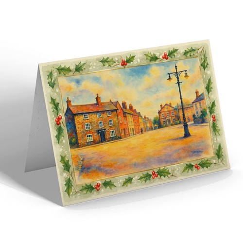 Christmas card market place - card,