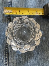 Orrefors - Raspberry - Swedish Art Glass by Anne Nilsson - Crystal Votive Holder