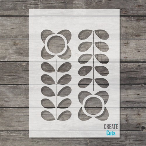 Stem flower classic - stem, retro