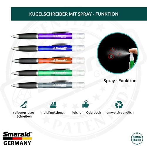 Ballpoint pen with spray - ballpoint,