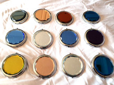 Joblot 12 pcs luxury crystal compact make up mirror new wholesale