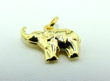 9ct Gold Baby Elephant Pendant