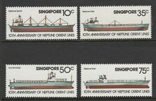 Singapore 1978 Shipping Lines