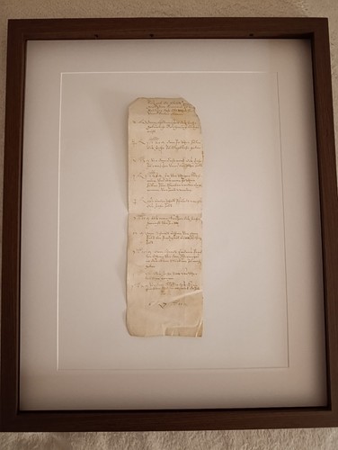 Original manuscript fragment - manuscript,