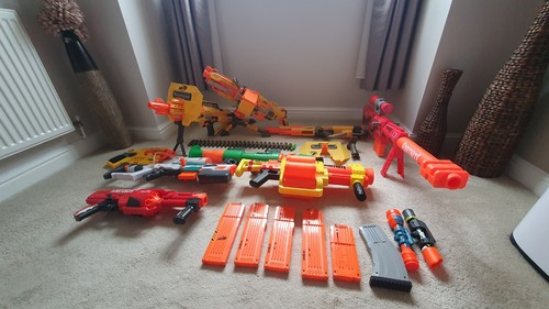 Nerf gun bundle joblot - nerf, bundle/joblot