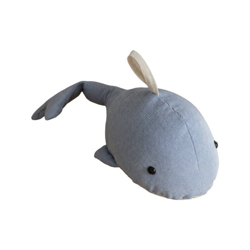 Whale doorstop decorative - doorstop,