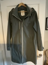 Seasalt Coverack Women's Raincoat, Size 14, Waterproof, Grey