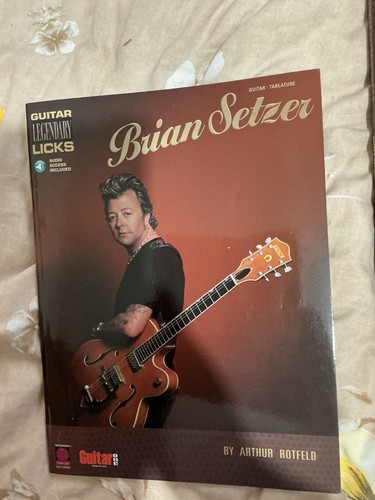 Brian setzer guitar legendary - setzer,