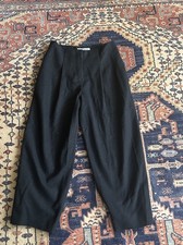 Acne Studios Wool Cropped Trousers Size 34