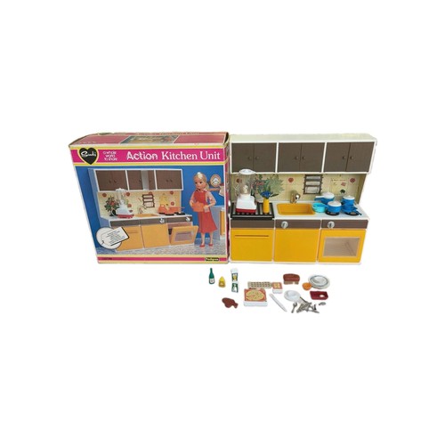 Sindy action kitchen - sindy, with